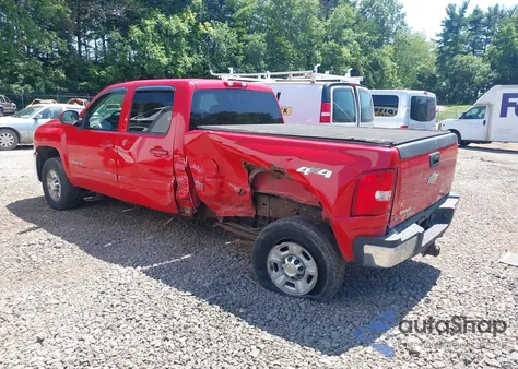 2008 Chevrolet Silverado 2500Hd Ltz from USA, damaged, VIN 1GCHK23K48F208042